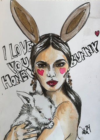 I love you Honey Bunny