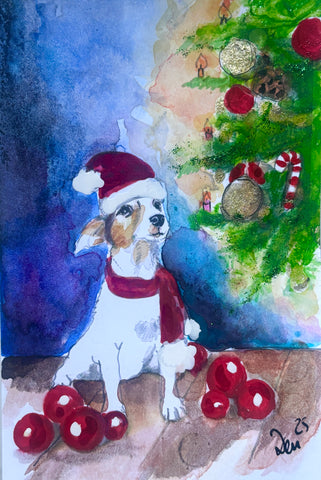 Little Christmas Dog